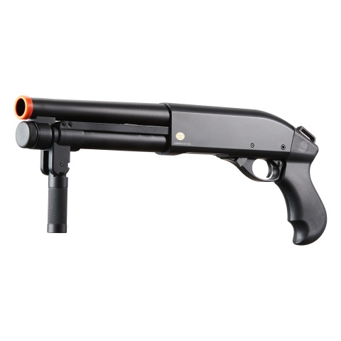 Golden Eagle M8876 3/6-Shot Pump Action Gas Airsoft Sawed-Off Shotgun w/ Forend Handle