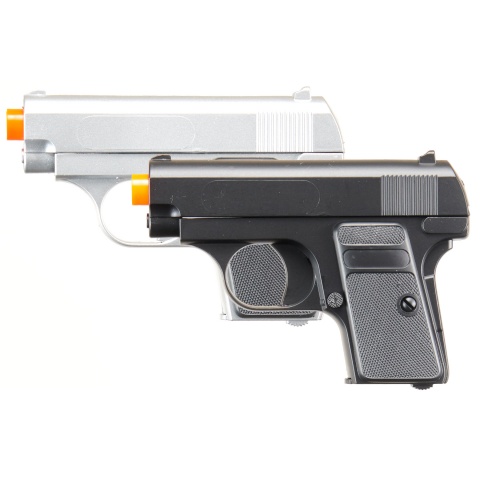 M222 Spring Airsoft Pistols - BLACK & SILVER
