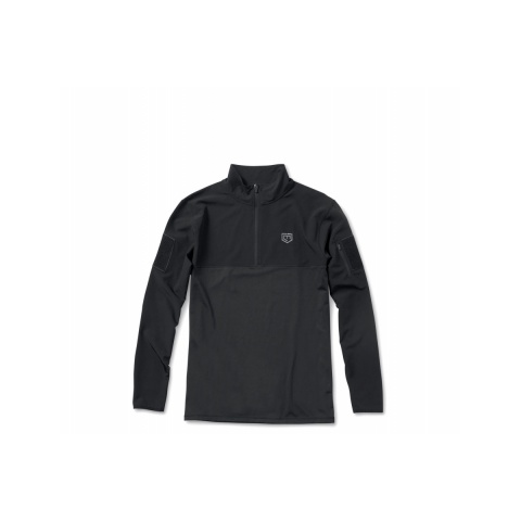 Cannae Tactical Centurion Performance Pullover - BLACK - MEDIUM
