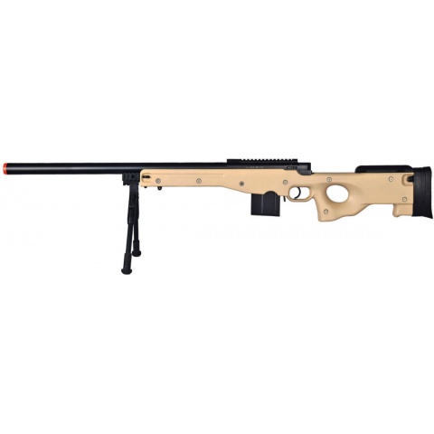 Well Airsoft L96 AWP Bolt Action Rifle w/ Bipod - TAN