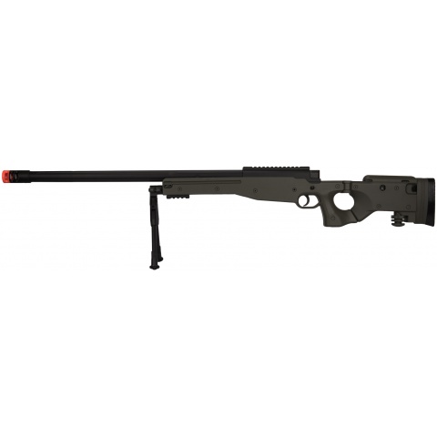 UK Arms Bolt Spring Airsoft Sniper Rifle w/ Folding Stock - OLIVE DRAB